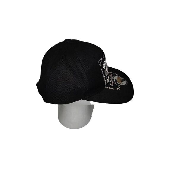 California Republic Snapback Hat Wynn Headwear Black White Graphic Print Casual - Picture 2 of 6